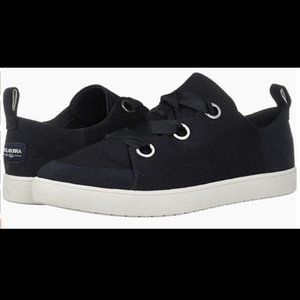 Koolaburra by UGG Women's Penley Sneaker, Black Canvas Lace Up, 10